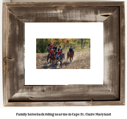 family horseback riding near me in Cape St. Claire, Maryland